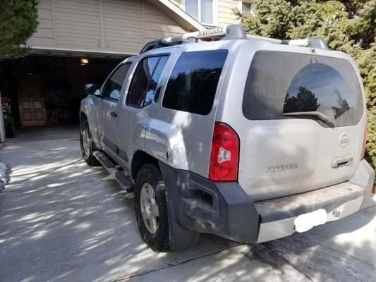 Inside and Out Detail - This Nissan SUV needed a little TLC. Rinse and Repeat transformed this beauty inside & out.
Hand wash, clay bar, Paint correction/sealant, Inside and Out Detail - This Nissan SUV needed a little TLC. Rinse and Repeat transformed this beauty inside & out.
Hand wash, clay bar, Paint correction/sealant,