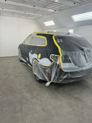 Process of Painting Hyundai Santa Fe - полный покраска ! с разборов навесных запчастей