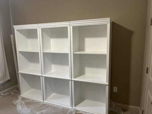 Custom cabinet painting - Custom painted cabinets.
