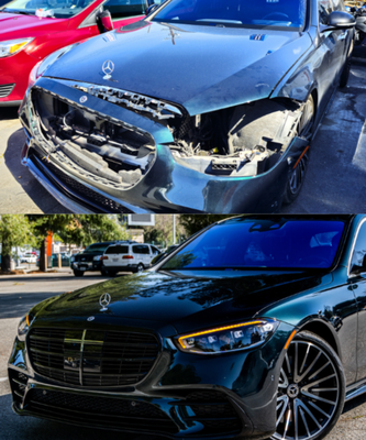 Before and After - We take pride in our meticulous repair work, ensuring your car looks as good as new. We document our progress with detailed before and after pictures, showcasing the transformation and quality of our craftsmanship. Whether it's a small dent or extensive damage, you'll see the impressive results of our expert repairs. Visit us to experience our commitment to excellence firsthand. Before and After - We take pride in our meticulous repair work, ensuring your car looks as good as new. We document our progress with detailed before and after pictures, showcasing the transformation and quality of our craftsmanship. Whether it's a small dent or extensive damage, you'll see the impressive results of our expert repairs. Visit us to experience our commitment to excellence firsthand.