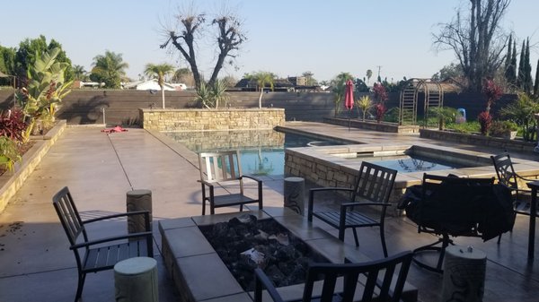 Whole house WiFi and surveillance cameras - This customer's large home had spotty WiFi connection and their devices would disconnect randomly. Their back yard, pool house, lounge, and pool areas were not covered by WiFi. We installed several WiFi access points (antennas) to cover their entire property as well as surveillance cameras around the property.