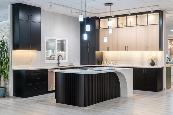 Matte Black Kitchen Design - Bold sophistication meets timeless versatility. Our Matte Black Cabinet collection brings a modern, luxurious, and sophisticated feel to any kitchen space with its smooth matte finish, clean lines, and refined detailing.
