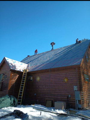 Shingle Roof in Roscommon Michigan 3/28/2023 - Shingle Roof completed in Roscommon Michigan, with The Malarkey Vista Shingles Storm Grey color. Shingle Roof in Roscommon Michigan 3/28/2023 - Shingle Roof completed in Roscommon Michigan, with The Malarkey Vista Shingles Storm Grey color.