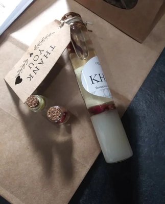 Rose Oil - A Charleston traditional favorite. Rose & Bee from local farm and flower venue. Antioxidant's and Revitalization. From the earth's energy +  air energy = Restoration and Purification.