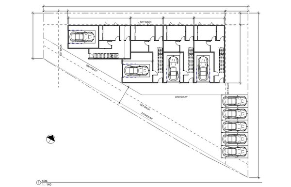 4 PLEX RESIDENTIAL - This model was designed with the principal of maximizing the land space. 4 PLEX RESIDENTIAL - This model was designed with the principal of maximizing the land space.