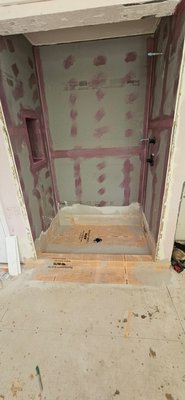 shower - shower done shower - shower done