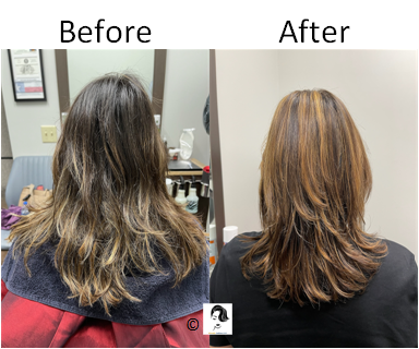 Color Corection - Corrective service to fix hair color tone Color Corection - Corrective service to fix hair color tone