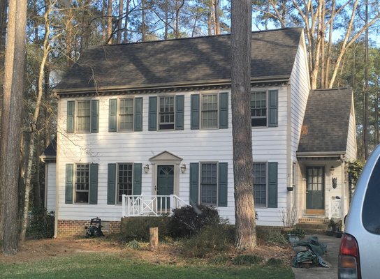 Ascend Composite Siding Project in Garner, NC - We would like to welcome Mr. & Mrs. Hanrath in Garner, NC to the US Home Exteriors family. They trusted us to transform their home with new Alside Ascend Composite Siding. This product is the latest in siding technology. It is a pre-insulated composite material that is designed to look like Hardie Board siding. It is fire-rated and never needs to be painted or caulked. This is the perfect upscale and permanent solution for any home! Ascend Composite Siding Project in Garner, NC - We would like to welcome Mr. & Mrs. Hanrath in Garner, NC to the US Home Exteriors family. They trusted us to transform their home with new Alside Ascend Composite Siding. This product is the latest in siding technology. It is a pre-insulated composite material that is designed to look like Hardie Board siding. It is fire-rated and never needs to be painted or caulked. This is the perfect upscale and permanent solution for any home!