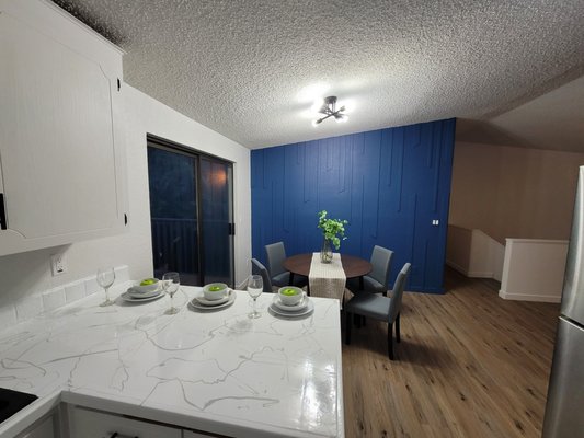 Accent Wall - We can transform any room with a bold accent wall color!