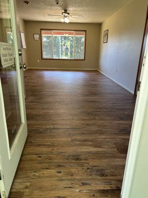 Community Fellowship Office Project
New Laminate Flooring - This project involved the installation of new laminate flooring throughout the offices and open areas. The transformation looks stunning, and we are proud to have yet another satisfied customer!
Call for a FREE quote!
(503) 369-8374
We serve OR & WA. Community Fellowship Office Project
New Laminate Flooring - This project involved the installation of new laminate flooring throughout the offices and open areas. The transformation looks stunning, and we are proud to have yet another satisfied customer!
Call for a FREE quote!
(503) 369-8374
We serve OR & WA.