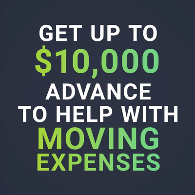 We can help you with your moving expenses! - You can get up to $10,000 in advance to help with your moving expenses. We can help you with your moving expenses! - You can get up to $10,000 in advance to help with your moving expenses.