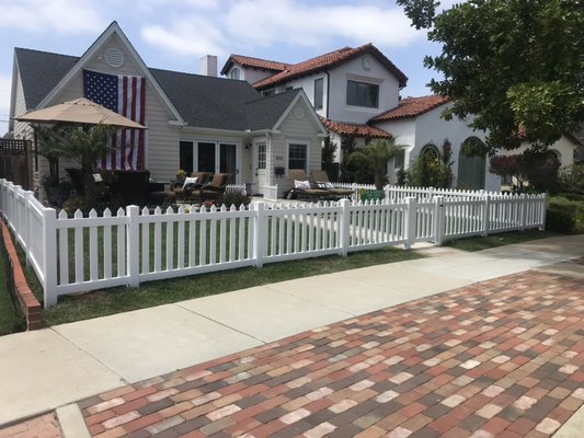 Vinyl Fences - Some of the fences we have done. Vinyl Fences - Some of the fences we have done.