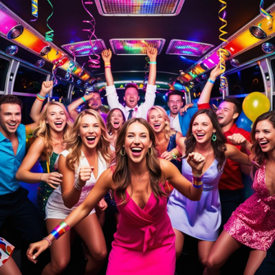 Party Like a Rockstar - Celebrate your special occasion on our Sprinter Limos, Party buses or Executive Party Vans Party Like a Rockstar - Celebrate your special occasion on our Sprinter Limos, Party buses or Executive Party Vans