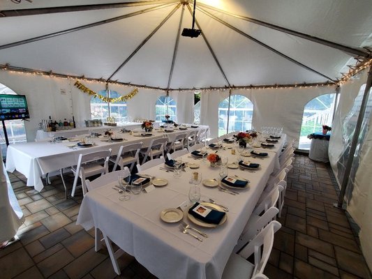 Tents, Tables, Dancefloors, Lighting, Stages, Linens - Come Rain or Shine Tent Works is the leading provider of tent rentals in Framingham, MA. Our dedicated team is committed to transforming your event into an unforgettable experience, regardless of weather conditions. We specialize in offering a comprehensive tent rental service, focusing on corporate events tents, table rentals, chair rentals, dance floor rentals, and lighting rentals.