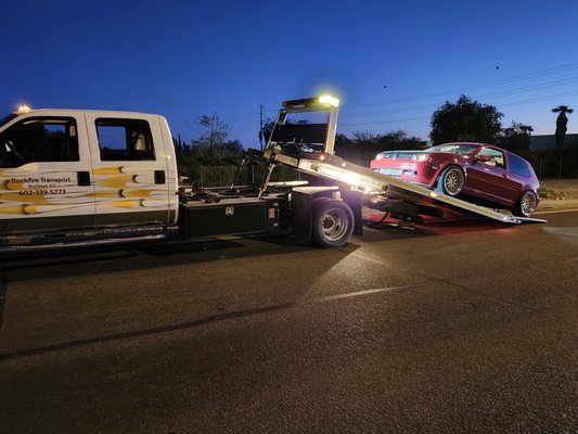 Custom towing & transport service - We are small business! If you prefer supporting a small family business, please consider calling us. We specialize in handling custom, classic and show cars. We are also equipped to handle low profile vehicles as well. We specifically handle small cars, light trucks and miscellaneous equipment. We offer trailer service and recovery of disabled trailers. Materials and various other large items are things that we will move as well. Call for a jump start, winch out, tire change, lock out or fuel rescue. Operating in the Phoenix metro area and west valley, we offer super low rates. Need service? Give us a call! 602-339-5773 Custom towing & transport service - We are small business! If you prefer supporting a small family business, please consider calling us. We specialize in handling custom, classic and show cars. We are also equipped to handle low profile vehicles as well. We specifically handle small cars, light trucks and miscellaneous equipment. We offer trailer service and recovery of disabled trailers. Materials and various other large items are things that we will move as well. Call for a jump start, winch out, tire change, lock out or fuel rescue. Operating in the Phoenix metro area and west valley, we offer super low rates. Need service? Give us a call! 602-339-5773