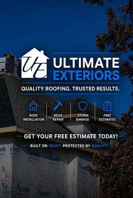 🏠 Roof Installation in Des Moines - Rely on Ultimate Exteriors to protect your home with precision roof installation tailored for Iowa’s tough weather. Our team specializes in full roof replacements and new installs with top-quality asphalt shingles—made to withstand summer storms and harsh winter snow. Every project is completed by licensed professionals who understand local building codes and insurance standards, delivering total peace of mind. Service areas include Des Moines, Urbandale, Ankeny, and Waukee. 🏠 Roof Installation in Des Moines - Rely on Ultimate Exteriors to protect your home with precision roof installation tailored for Iowa’s tough weather. Our team specializes in full roof replacements and new installs with top-quality asphalt shingles—made to withstand summer storms and harsh winter snow. Every project is completed by licensed professionals who understand local building codes and insurance standards, delivering total peace of mind. Service areas include Des Moines, Urbandale, Ankeny, and Waukee.