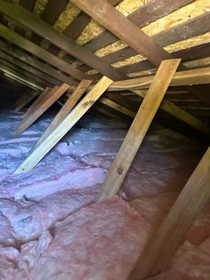 Attic Project in Vancouver, WA - Attic insulation replacement