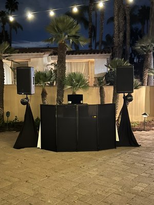 Corporate holiday Party - The setup I can bring to your next event! Contact me today so I can the vibes to your next event Corporate holiday Party - The setup I can bring to your next event! Contact me today so I can the vibes to your next event