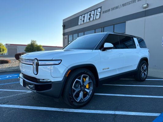 Rivian - Ceramic Coating, Tint and PPF - Local Rivian Experts. We specialize in full-spectrum protection for your Rivian R1S. We combine the toughness of Llumar PPF (Platinum, Matte or Valor), the shine of ceramic coating by Gtechniq (UK) / Modesta (Japan), and the comfort of Llumar ceramic tint (Pinnacle or Stratos) for ultimate peace of mind. Rivian - Ceramic Coating, Tint and PPF - Local Rivian Experts. We specialize in full-spectrum protection for your Rivian R1S. We combine the toughness of Llumar PPF (Platinum, Matte or Valor), the shine of ceramic coating by Gtechniq (UK) / Modesta (Japan), and the comfort of Llumar ceramic tint (Pinnacle or Stratos) for ultimate peace of mind.