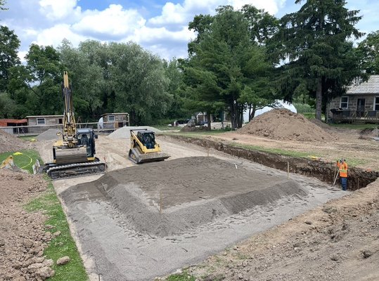 An amazing install , as per engineer design a new filter bed in conjunction with septic tank went in to get this house back in order - This costumer had a failed leaching bed, basement was backing up, the old septic tank has to be pump every week because of that, the costumer get in touch with us we came out to inspect was was happening, we realized that the old leaching bed has to be replace, we went through all the process as per engineer design and permits to get this house back in order, what a piece of art we created on this project, again well done by Rocksand construction, cause we take pride of our work An amazing install , as per engineer design a new filter bed in conjunction with septic tank went in to get this house back in order - This costumer had a failed leaching bed, basement was backing up, the old septic tank has to be pump every week because of that, the costumer get in touch with us we came out to inspect was was happening, we realized that the old leaching bed has to be replace, we went through all the process as per engineer design and permits to get this house back in order, what a piece of art we created on this project, again well done by Rocksand construction, cause we take pride of our work
