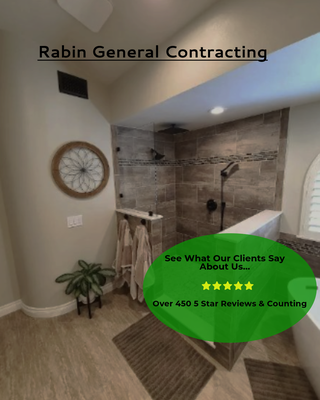 Client Testimonials - Founded in 1984, Rabin General Construction was born out of a passion for building and a desire to provide top-quality services to clients in need. Over the years, we've grown to become one of the most trusted building contractors in the Conejo Valley.
Our team of experts includes skilled architects, designers, builders, and project managers who work together to deliver exceptional results on every project. We're passionate about what we do, and we're committed to providing our clients with the best possible service.
At Rabin General Construction, customer satisfaction is our main priority. We work hand in hand with our clients during the design phase to help capture their vision. We offer 3D modeling, custom drawings, and even take our clients to our suppliers for hands on feel of finish materials. During the construction, we go over and beyond to protect our client's home. We strive to create a pleasant experience throughout the entire project. Client Testimonials - Founded in 1984, Rabin General Construction was born out of a passion for building and a desire to provide top-quality services to clients in need. Over the years, we've grown to become one of the most trusted building contractors in the Conejo Valley.
Our team of experts includes skilled architects, designers, builders, and project managers who work together to deliver exceptional results on every project. We're passionate about what we do, and we're committed to providing our clients with the best possible service.
At Rabin General Construction, customer satisfaction is our main priority. We work hand in hand with our clients during the design phase to help capture their vision. We offer 3D modeling, custom drawings, and even take our clients to our suppliers for hands on feel of finish materials. During the construction, we go over and beyond to protect our client's home. We strive to create a pleasant experience throughout the entire project.
