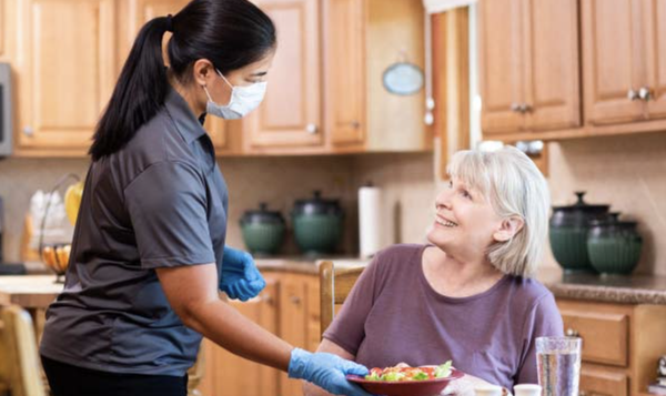 Companion Care - Over the course of your life, you’ve tailored your home to be exactly how you want it. You’ve set routines that feel familiar. However, as you get older, you may find it hard to keep up with things. You may struggle to do household chores or make your way around town. With our Companion Care services, we aim to make sure you don’t have to struggle with the day-to-day.
Right at Home caregivers provide assistance so you can live comfortably at home. More importantly, our caregivers promote healthy living and well-being through the benefits of social interaction. Companion Care - Over the course of your life, you’ve tailored your home to be exactly how you want it. You’ve set routines that feel familiar. However, as you get older, you may find it hard to keep up with things. You may struggle to do household chores or make your way around town. With our Companion Care services, we aim to make sure you don’t have to struggle with the day-to-day.
Right at Home caregivers provide assistance so you can live comfortably at home. More importantly, our caregivers promote healthy living and well-being through the benefits of social interaction.
