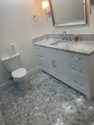 Brand new addition 100 sq foot addition, made into a beautiful washroom on suite bathroom in Santa Monica - Full Custom Washroom Brand new addition 100 sq foot addition, made into a beautiful washroom on suite bathroom in Santa Monica - Full Custom Washroom
