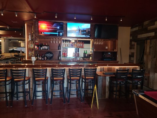Bar expansion Norco, CA - After being contacted by the owner of this expansion, it was very clear that the previous workers were unqualified and unresponsive. We were happy to step in and help move this project forward in the right direction. Getting major work completed correctly the first time in a timely manner. While there is still a small kitchen to be completed, the bar is now open and the owner is greatful to be able to finally start putting money back in her pocket after many months of waisted time with other contractors. Bar expansion Norco, CA - After being contacted by the owner of this expansion, it was very clear that the previous workers were unqualified and unresponsive. We were happy to step in and help move this project forward in the right direction. Getting major work completed correctly the first time in a timely manner. While there is still a small kitchen to be completed, the bar is now open and the owner is greatful to be able to finally start putting money back in her pocket after many months of waisted time with other contractors.