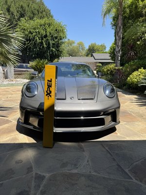 Porsche 911 GT3 Touring – XPEL XR Plus 70% - XPEL XR Plus nano-ceramic tint at 70%: a light, almost factory look with up to 96% infrared heat rejection. Clean edges, no bubbles. Installed in our North Hollywood studio, with a lifetime warranty.