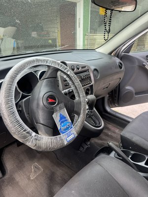 Pontiac Vibe Transformation! - One of our clients called us out to detail his son’s Pontiac Vibe. The car was needing some love, so we went steam cleaned, drilled, vacuumed and blown out to gave this car the revamp it needed. If you’re looking to make a transformation, message us today! Pontiac Vibe Transformation! - One of our clients called us out to detail his son’s Pontiac Vibe. The car was needing some love, so we went steam cleaned, drilled, vacuumed and blown out to gave this car the revamp it needed. If you’re looking to make a transformation, message us today!