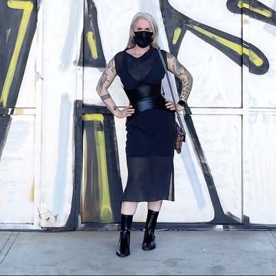 Author Christa F. Goes Assassin Chic - Author, Christa, had the release of a project happening 🎉 and events stacking up. She wanted a complete wardrobe pare down shifting her previous vintage inspired flare somewhere darker.
Working completely virtually we edited her whole closet and shopped for complimentary pieces. Meeting once to shop and score the perfect fitting double breasted black suit. 🖤 Author Christa F. Goes Assassin Chic - Author, Christa, had the release of a project happening 🎉 and events stacking up. She wanted a complete wardrobe pare down shifting her previous vintage inspired flare somewhere darker.
Working completely virtually we edited her whole closet and shopped for complimentary pieces. Meeting once to shop and score the perfect fitting double breasted black suit. 🖤