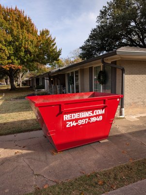 5 Yard Roll-Off Dumpster - Holds: 5 Cubic Yards (Approximately 2 pick-up trucks full)
Dimensions: 8' x 4' x 4"6"
Description: This small dumpster can fit in a compact parking spot or a small corner of your driveway. It is perfect for small one-room remodels or home clean outs where you know exactly what you want thrown out beforehand. This dumpster is also our designated dumpster for heavy materials such as dirt, concrete, and brick. 5 Yard Roll-Off Dumpster - Holds: 5 Cubic Yards (Approximately 2 pick-up trucks full)
Dimensions: 8' x 4' x 4"6"
Description: This small dumpster can fit in a compact parking spot or a small corner of your driveway. It is perfect for small one-room remodels or home clean outs where you know exactly what you want thrown out beforehand. This dumpster is also our designated dumpster for heavy materials such as dirt, concrete, and brick.