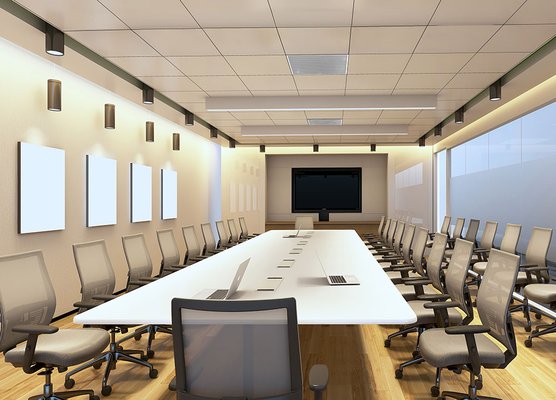 Conference Room AV Installations - Times Square - We transformed this conference room into a high-performance hub for unified communications. This installation features integrated audio-visual controls, crystal-clear display technology, and seamless connectivity for hybrid meetings. From cabling to final calibration, we ensure every component is built for reliability and ease of use.
