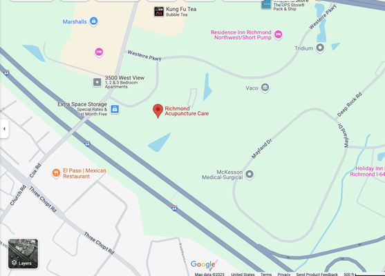 3751-A Westerre Pkwy, Richmond, VA 23233 - Our FULL address is: 3751-A Westerre Pkwy, Richmond, VA 23233

Please give us a call if you have trouble finding our clinic.