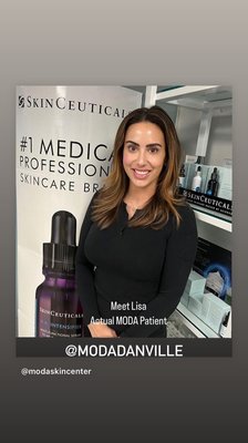 HydraFacial at MODA - “ HydraFacial is our most popular facial treatment at MODA. HydraFacial is suitable for all skin types. If you are a bride prepping your skin for your Wedding, monthly HydraFacials at MODA are the perfect choice to improve tone and texture.
If you are looking for the ultimate anti-aging skin treatment we have it covered. If you are a teen or adult with acne or breakouts give us a call” HydraFacial at MODA - “ HydraFacial is our most popular facial treatment at MODA. HydraFacial is suitable for all skin types. If you are a bride prepping your skin for your Wedding, monthly HydraFacials at MODA are the perfect choice to improve tone and texture.
If you are looking for the ultimate anti-aging skin treatment we have it covered. If you are a teen or adult with acne or breakouts give us a call”