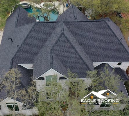 Complete Roof Replacement - Complete asphalt shingles roof replacement. All Eagle Roofs receive great upgrades and our "No Questions Asked" Warranty! Complete Roof Replacement - Complete asphalt shingles roof replacement. All Eagle Roofs receive great upgrades and our "No Questions Asked" Warranty!
