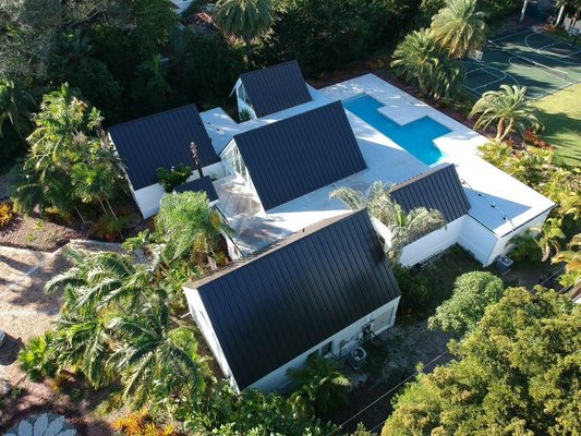 Pinecrest Metal Roof - Lifetime Metal Roof Solar Energy Metal Roof Hurricane warranty Metal Roof