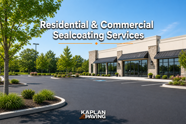 Residential & Commercial Sealcoating Services - Kaplan Paving offers sealcoating for both residential driveways and small to large commercial parking lots, backed by decades of hands-on experience.  Sealcoating helps protect asphalt surfaces, refresh appearance, and support longer pavement life when paired with proper maintenance. Kaplan’s reputation is built on high-quality work throughout Lake County, Cook County, and the greater Chicago area, with a focus on completing each project carefully and reliably kaplanpaving.com. Customers looking to preserve and improve their asphalt surfaces can turn to Kaplan for professional service and a free estimate.