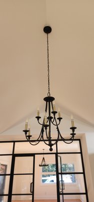 Residential Fixture Install - This house was new construction. These lights were installed to finish room decor.