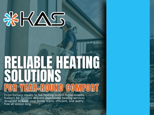 Heating & Furnace Services - When the temperature drops, you need a heating system you can depend on. Kailey Air Systems offers comprehensive heating and furnace services, ranging from minor repairs to full-system replacements. We focus on "Year-Round Comfort," ensuring that your heating solution is energy-efficient and perfectly integrated with your home’s HVAC setup.

We work with industry-leading technology, including high-efficiency furnaces and modern heat pump systems. If your heater is making strange noises, blowing cold air, or causing your utility bills to spike, Baljinder and his team are ready to help.

Our Heating Services Include:

Full furnace replacements and new installations.

Heat pump conversions (the eco-friendly way to heat and cool!).

Comprehensive system diagnostics.

We serve Santa Clara County, bringing professional heating expertise to your doorstep. Contact us today to schedule your estimate and ensure your family stays warm through the chilly months.