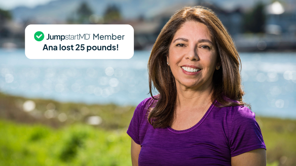 Ana’s Story: Fueling Her Passion with JumpstartMD - As an ultra runner and kids’ running coach, Ana was used to pushing her limits—but despite all her training, she felt heavy, sluggish, and stuck. Stepping on the scale, she realized she was nearly 20 pounds overweight and couldn’t figure out how to shed the extra weight. Like many runners, she believed she could eat anything and outrun a bad diet. But when her usual strategies—counting calories and going low-fat—failed, she knew she needed a real, sustainable solution.That’s when she found JumpstartMD. With expert guidance, she learned how to fuel her body properly, not just for weight loss, but for long-term health and endurance. The pounds started dropping, and more importantly, she felt stronger, lighter, and more energized. Within six months, she ran a great race, and by month seven, she conquered a big ultramarathon—without running out of steam.Now, Ana is back to doing what she loves, feeling better than ever, and ready to take on countless more miles. JumpstartMD didn’t just help her lose weight—it helped her rediscover her strength. Ana’s Story: Fueling Her Passion with JumpstartMD - As an ultra runner and kids’ running coach, Ana was used to pushing her limits—but despite all her training, she felt heavy, sluggish, and stuck. Stepping on the scale, she realized she was nearly 20 pounds overweight and couldn’t figure out how to shed the extra weight. Like many runners, she believed she could eat anything and outrun a bad diet. But when her usual strategies—counting calories and going low-fat—failed, she knew she needed a real, sustainable solution.That’s when she found JumpstartMD. With expert guidance, she learned how to fuel her body properly, not just for weight loss, but for long-term health and endurance. The pounds started dropping, and more importantly, she felt stronger, lighter, and more energized. Within six months, she ran a great race, and by month seven, she conquered a big ultramarathon—without running out of steam.Now, Ana is back to doing what she loves, feeling better than ever, and ready to take on countless more miles. JumpstartMD didn’t just help her lose weight—it helped her rediscover her strength.