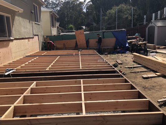 This project is addition on south San Francisco - Hello I happy to help you with your project this job I a new addition on south San Francisco 580
Sq feet
