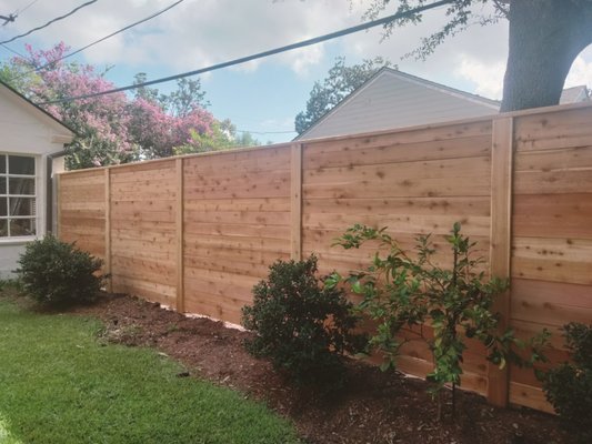 Expertly Designed Cedar Fences and Gates - Here are some of our recent cedar fence and gates. Expertly Designed Cedar Fences and Gates - Here are some of our recent cedar fence and gates.