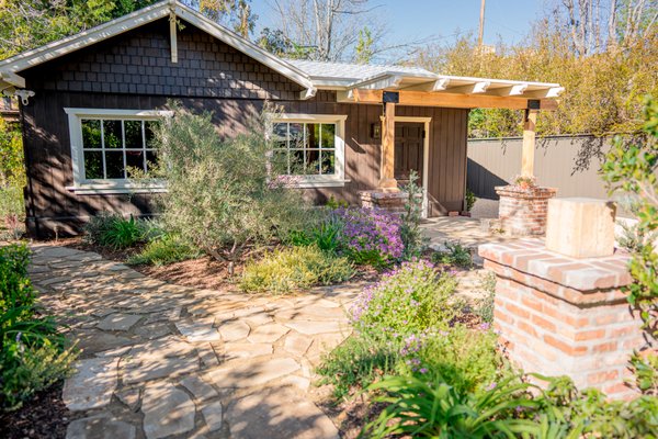 studio city Project - Amazing classic Landscape designs with Limestone walkway and limestone patio, Custom Pergola, plants, drip irrigation, gravel and out door lighting and more! studio city Project - Amazing classic Landscape designs with Limestone walkway and limestone patio, Custom Pergola, plants, drip irrigation, gravel and out door lighting and more!
