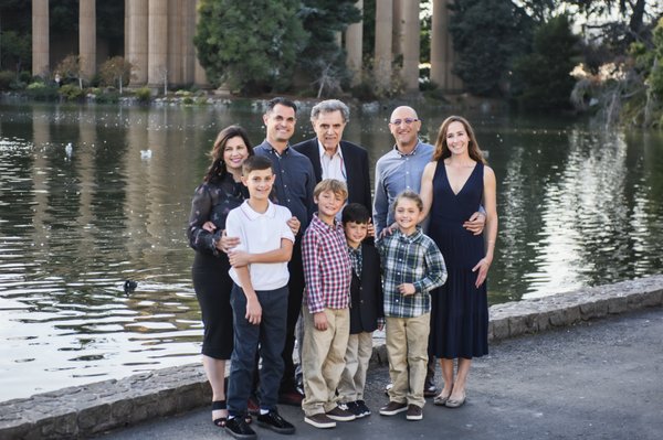 Family Portrait - Family portraits on location, in the comfort of your home, with available light, or studio photography using strobes and backgrounds.