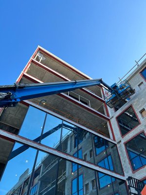 Dolce hotel by Wyndham Resorts window and doors installation - Located in Hollywood Florida directly in front of the Hardrock hotel and casino ASG installed hurricane imoact windows and doors