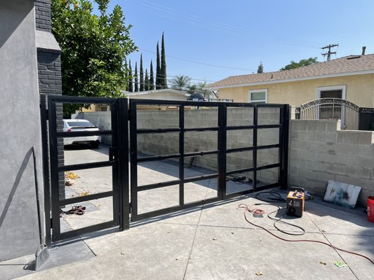 Custom designed - We do custom made gates for our customers Custom designed - We do custom made gates for our customers