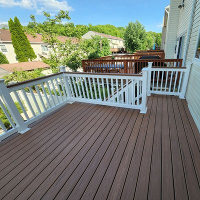 Deck Projects - At AKO Builders, we specialize in constructing, building, repairing, and remodeling all types of decks to suit your needs and style. Whether you're looking to add a relaxing retreat by the pool, a stylish rooftop deck, or a durable wood or composite deck, we've got you covered!

We offer a full range of deck options, including:

Pool Decks: Create the perfect outdoor oasis with a beautiful poolside deck.

Rooftop Decks: Make the most of your space with a stunning rooftop deck designed for relaxation and entertaining.

Wood Decks: Classic, timeless, and sturdy, perfect for any backyard setting.

Composite Decks: Low-maintenance and long-lasting, offering beauty without the hassle.

Multi-Level Decks: For complex designs that maximize space and functionality.

Wraparound Decks: Enjoy panoramic views and extra outdoor living space.

Custom Deck Designs: Tailored to your unique vision and home aesthetics.

No matter the type, we bring quality craftsmanship and attention to detail to every project. Contact AKO Builders today, and let us help you create the outdoor space of your dreams!