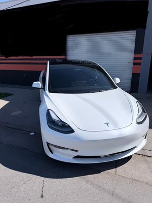 Tesla - Tesla Model Y completed with Ceramic Tint:
• ✅ 70% windshield
• ✅ 30% front doors
• ✅ 20% rear windows
☀️ Blocks 99% of UV rays
🔥 Reduces heat by up to 96%
🛡️ Backed by a lifetime warranty Tesla - Tesla Model Y completed with Ceramic Tint:
• ✅ 70% windshield
• ✅ 30% front doors
• ✅ 20% rear windows
☀️ Blocks 99% of UV rays
🔥 Reduces heat by up to 96%
🛡️ Backed by a lifetime warranty