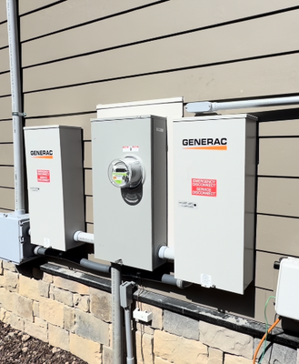 Whole-Home Generator Install 2026 - Complete whole home generator installation designed to automatically restore power during outages. This system keeps lights, HVAC, appliances, and critical circuits running without interruption, giving the homeowner peace of mind year-round. Whole-Home Generator Install 2026 - Complete whole home generator installation designed to automatically restore power during outages. This system keeps lights, HVAC, appliances, and critical circuits running without interruption, giving the homeowner peace of mind year-round.